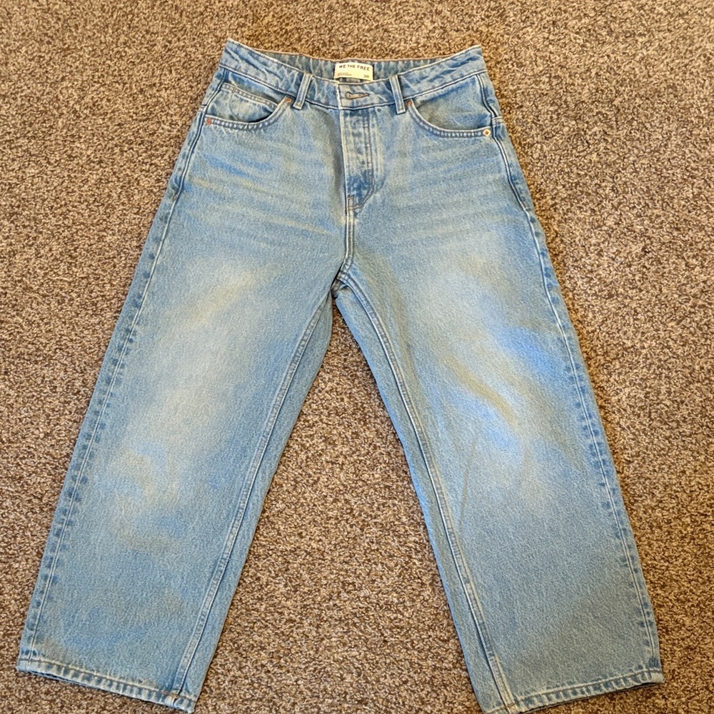 We The Free Light Blue Relaxed Jeans